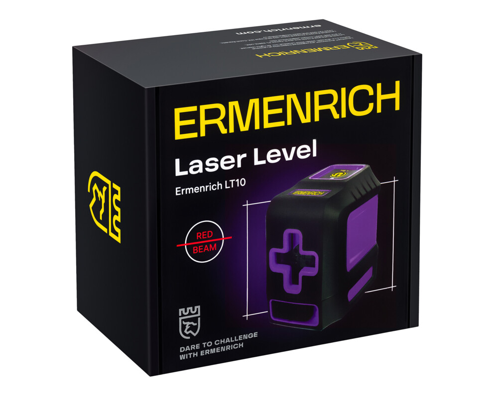Нивелир Лазерен нивелир Ermenrich LT10 10