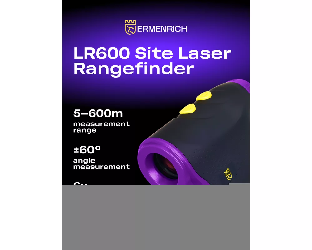 Далекомер Строителен лазерен далекомер Ermenrich LR600 12