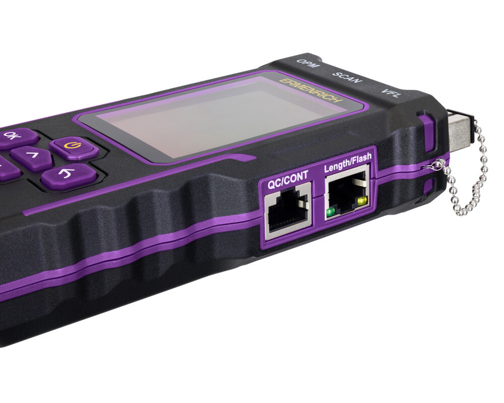 Мрежов инструмент Оптичен търсач за кабели Ermenrich NetGeeks NP60 10