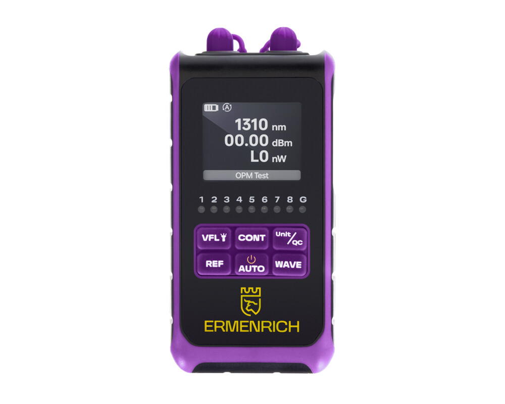 Мрежов инструмент Оптичен мултиметър Ermenrich NetGeeks NU25 6