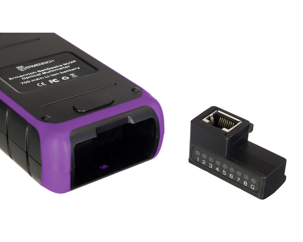 Мрежов инструмент Оптичен мултиметър Ermenrich NetGeeks NU25 9