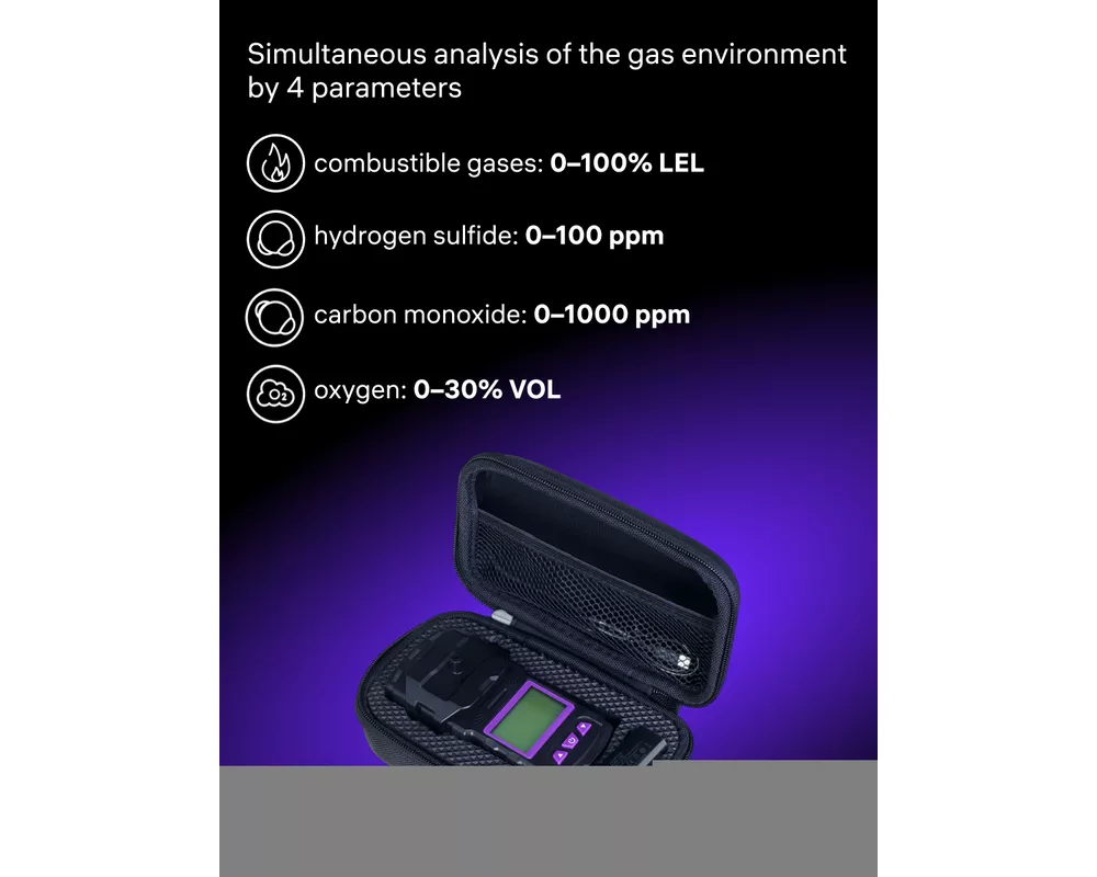 Неразрушаващо изпитващо устройство Газ детектор Ermenrich NG60 10