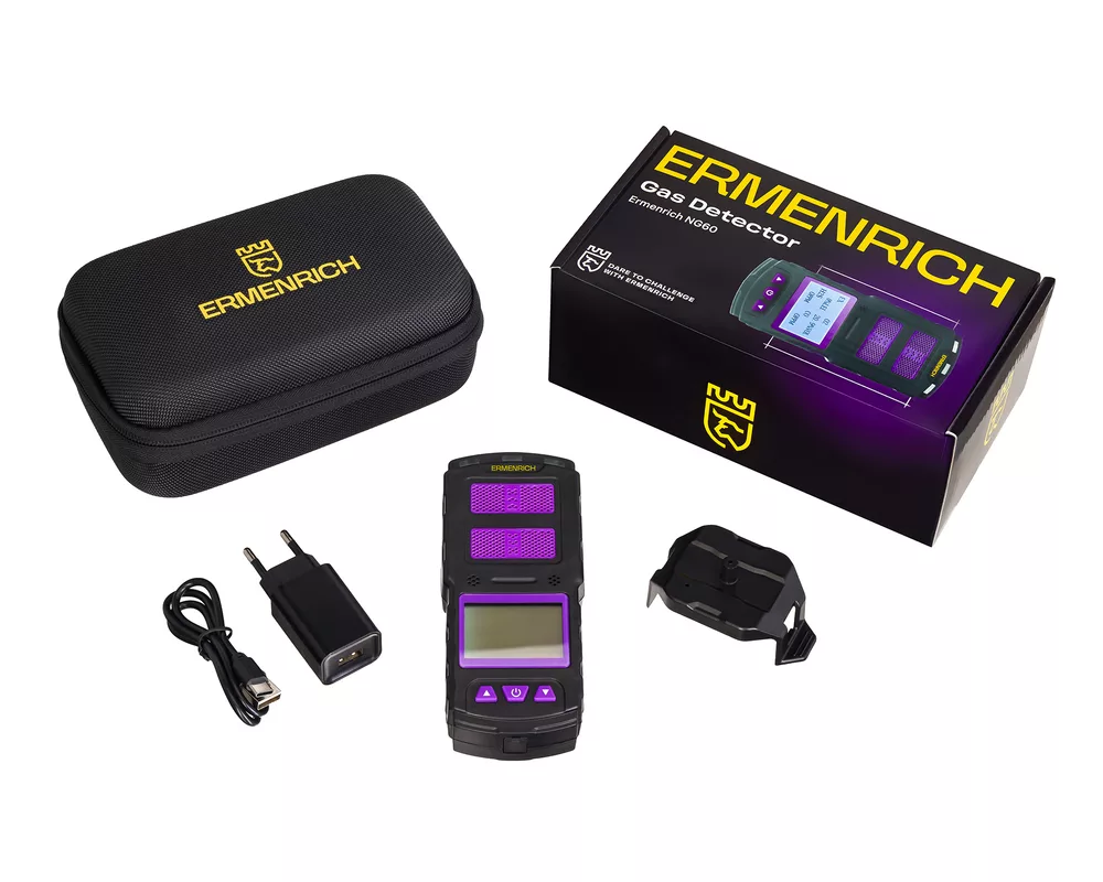 Неразрушаващо изпитващо устройство Газ детектор Ermenrich NG60 5