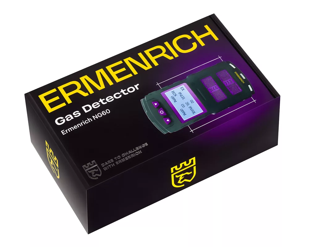 Неразрушаващо изпитващо устройство Газ детектор Ermenrich NG60 4