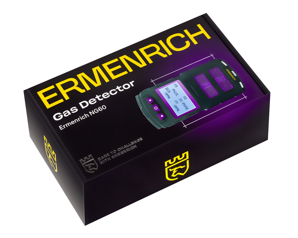 Неразрушаващо изпитващо устройство Газ детектор Ermenrich NG60 7