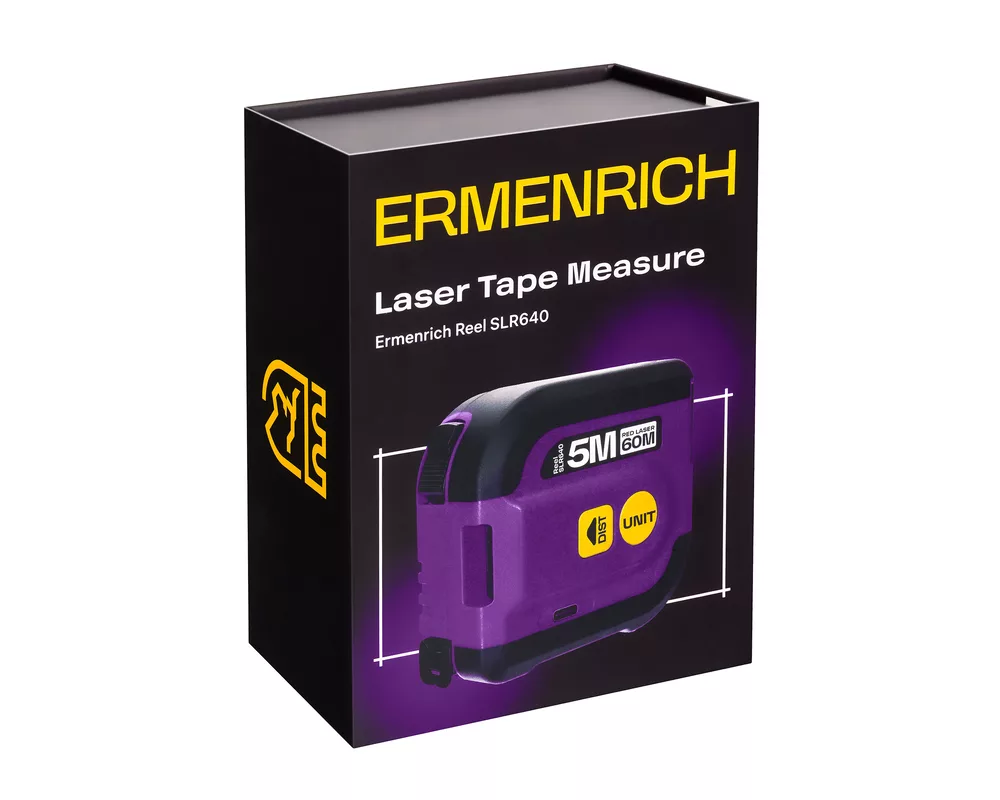 Ролетка Лазерна ролетка Ermenrich Reel SLR640 7