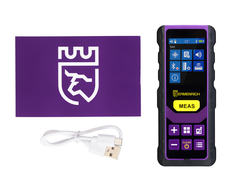 Ролетка Лазерен измерител Ermenrich Reel PRO GL60 4