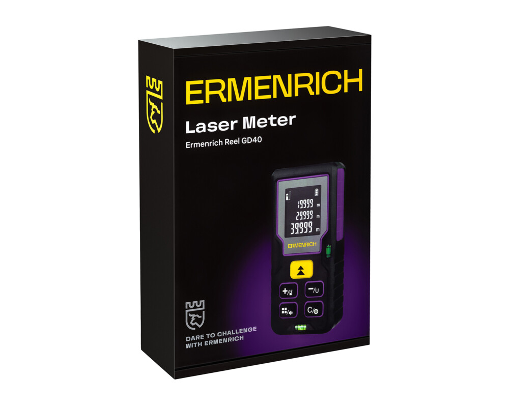 Ролетка Лазерен измерител Ermenrich Reel PLUS GD40 29
