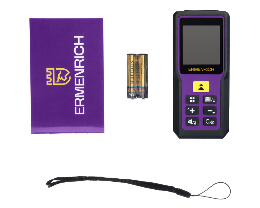 Ролетка Лазерен измерител Ermenrich Reel PRO GM60 2
