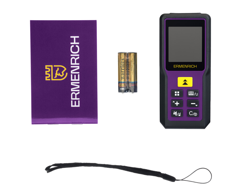 Ролетка Лазерен измерител Ermenrich Reel PRO GM60 13