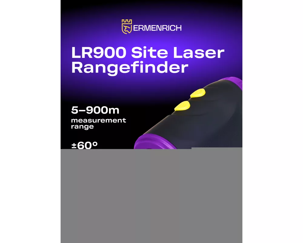Далекомер Строителен лазерен далекомер Ermenrich LR900 12