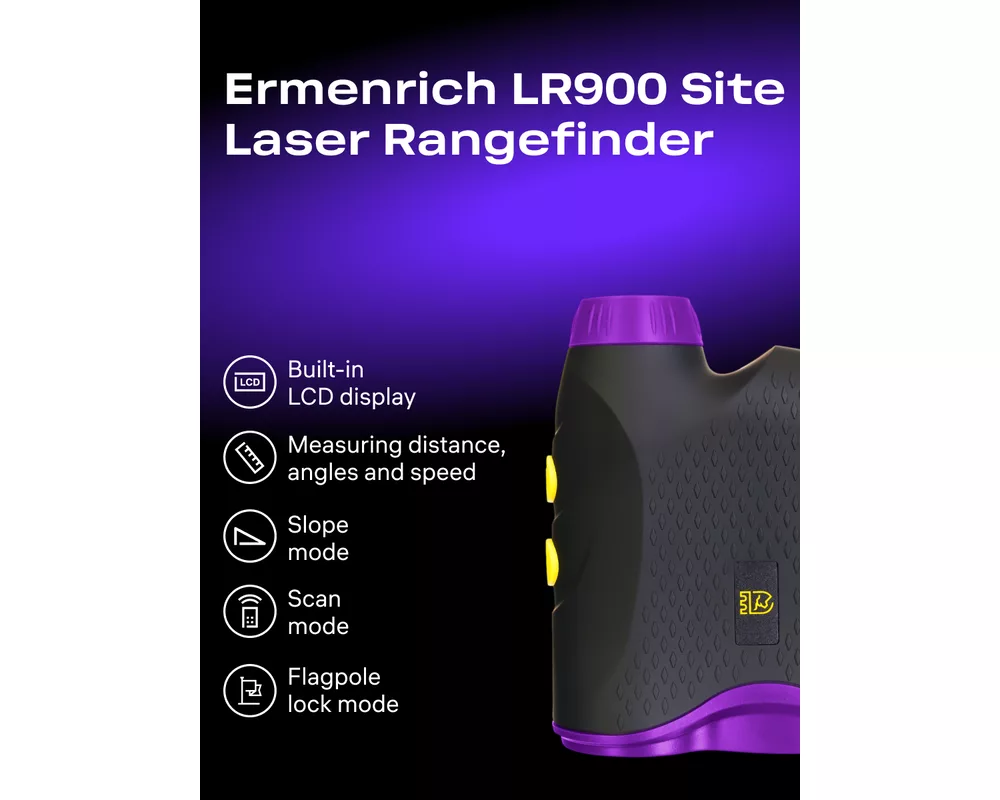 Далекомер Строителен лазерен далекомер Ermenrich LR900 16