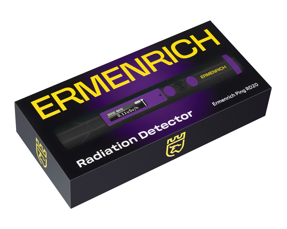 Устройство за измерване на параметрите на околната среда Детектор на радиация Ermenrich Ping RD20 15