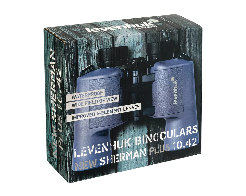 Бинокъл Levenhuk New Sherman PLUS 10x42 13