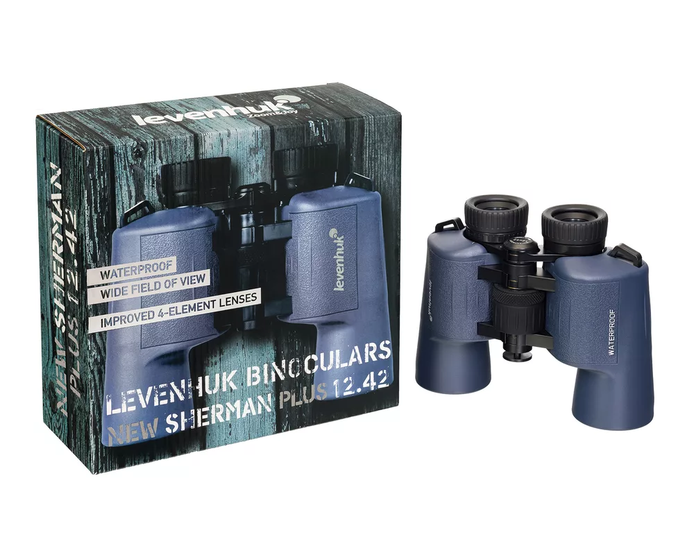 Бинокъл Levenhuk New Sherman PLUS 12x42 5