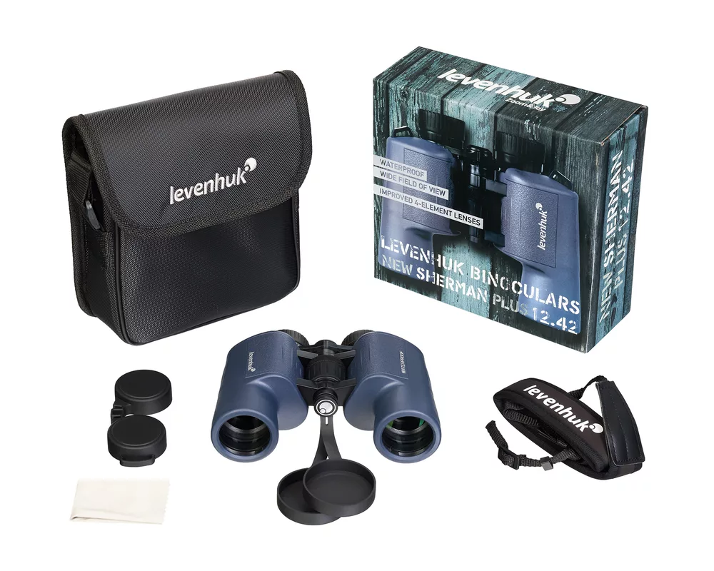 Бинокъл Levenhuk New Sherman PLUS 12x42 4