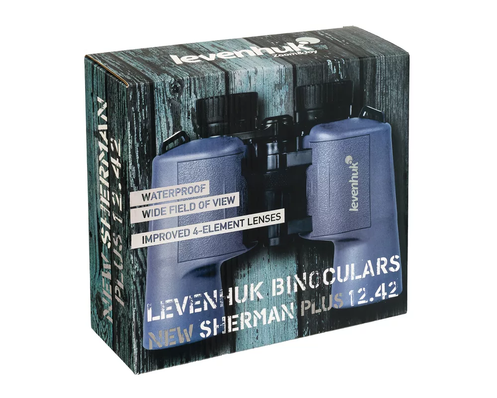Бинокъл Levenhuk New Sherman PLUS 12x42 13