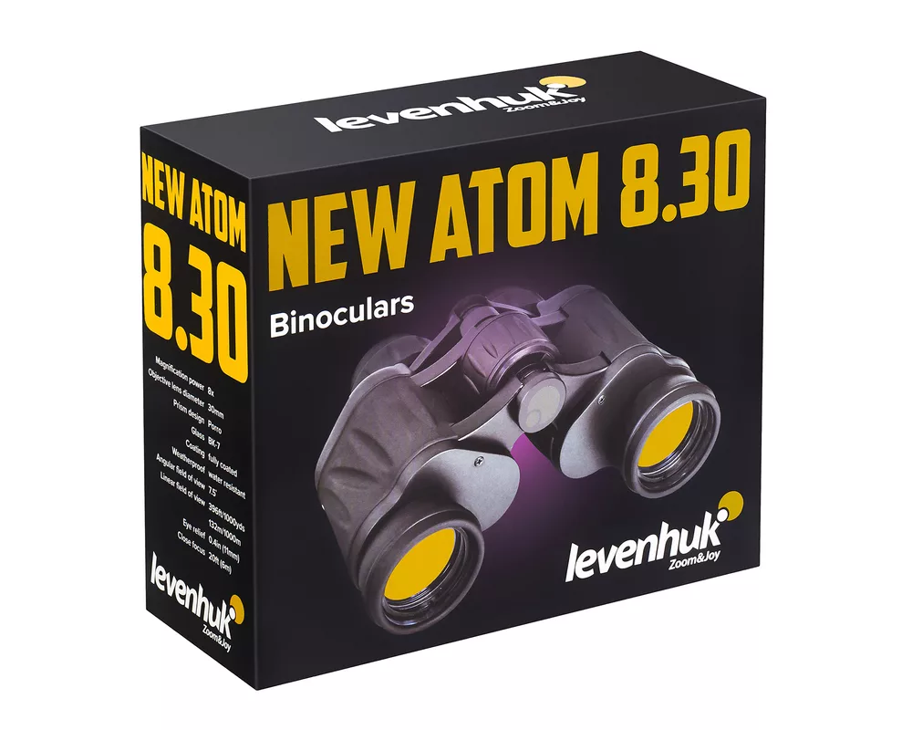 Бинокъл Levenhuk New Atom 8x30 13