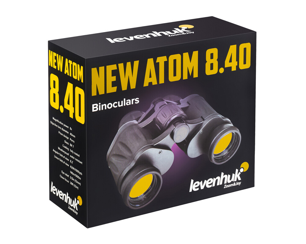 Бинокъл Levenhuk New Atom 8x40 13