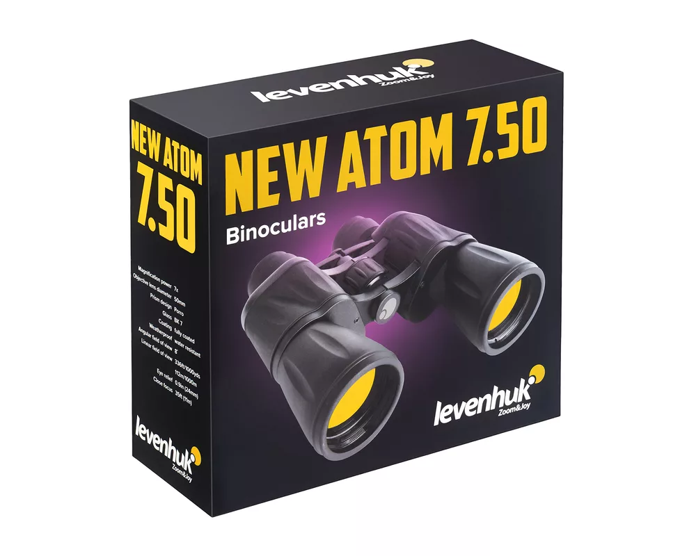 Бинокъл Levenhuk New Atom 7x50 13