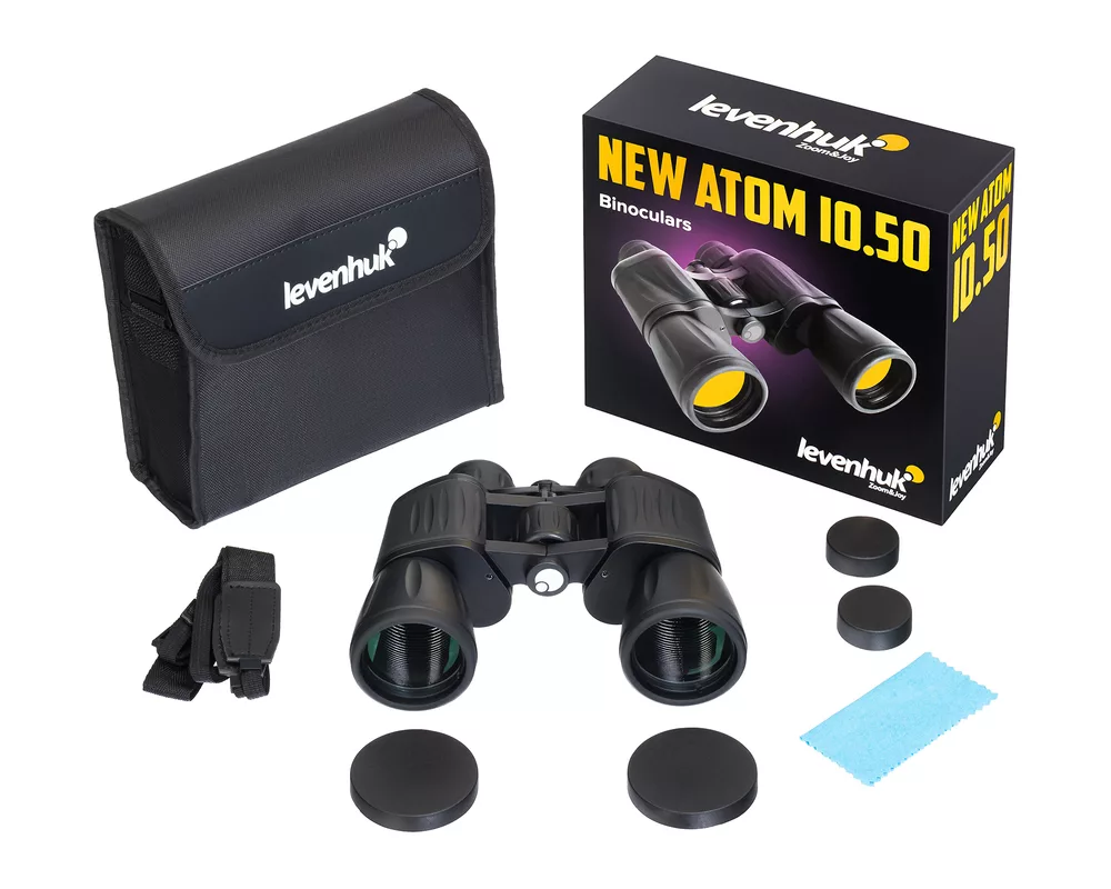 Бинокъл Levenhuk New Atom 10x50 4
