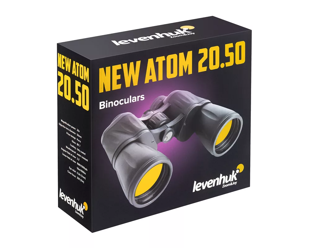 Бинокъл Levenhuk New Atom 20x50 13