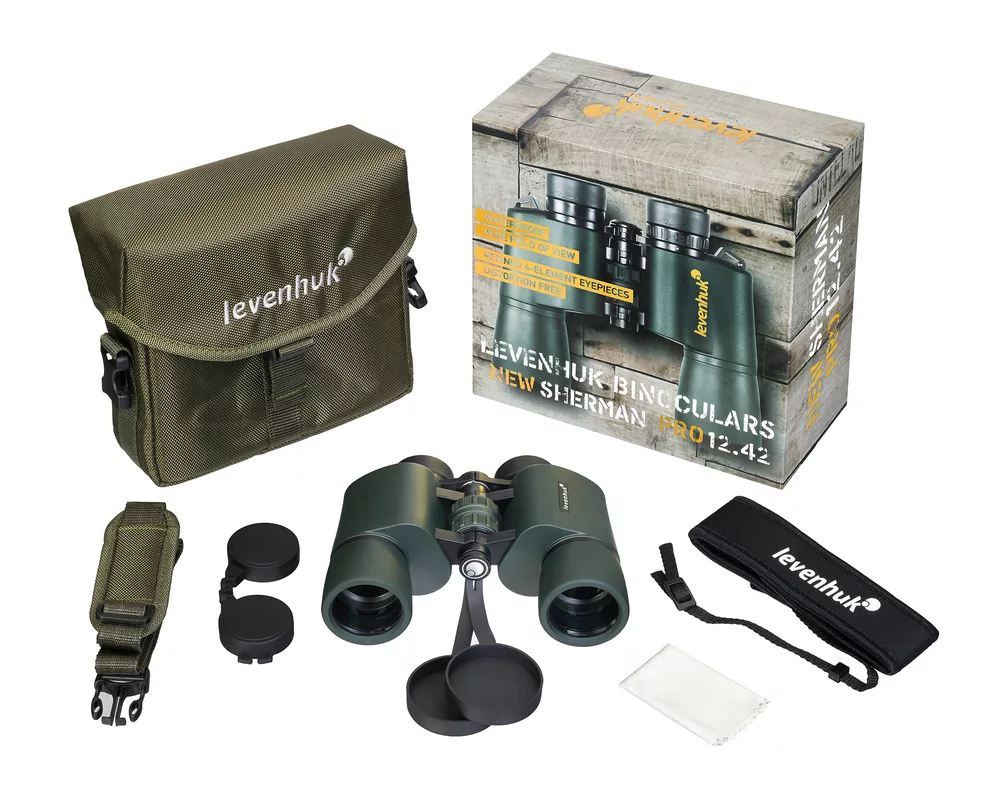 Бинокъл Levenhuk New Sherman PRO 12x42 4
