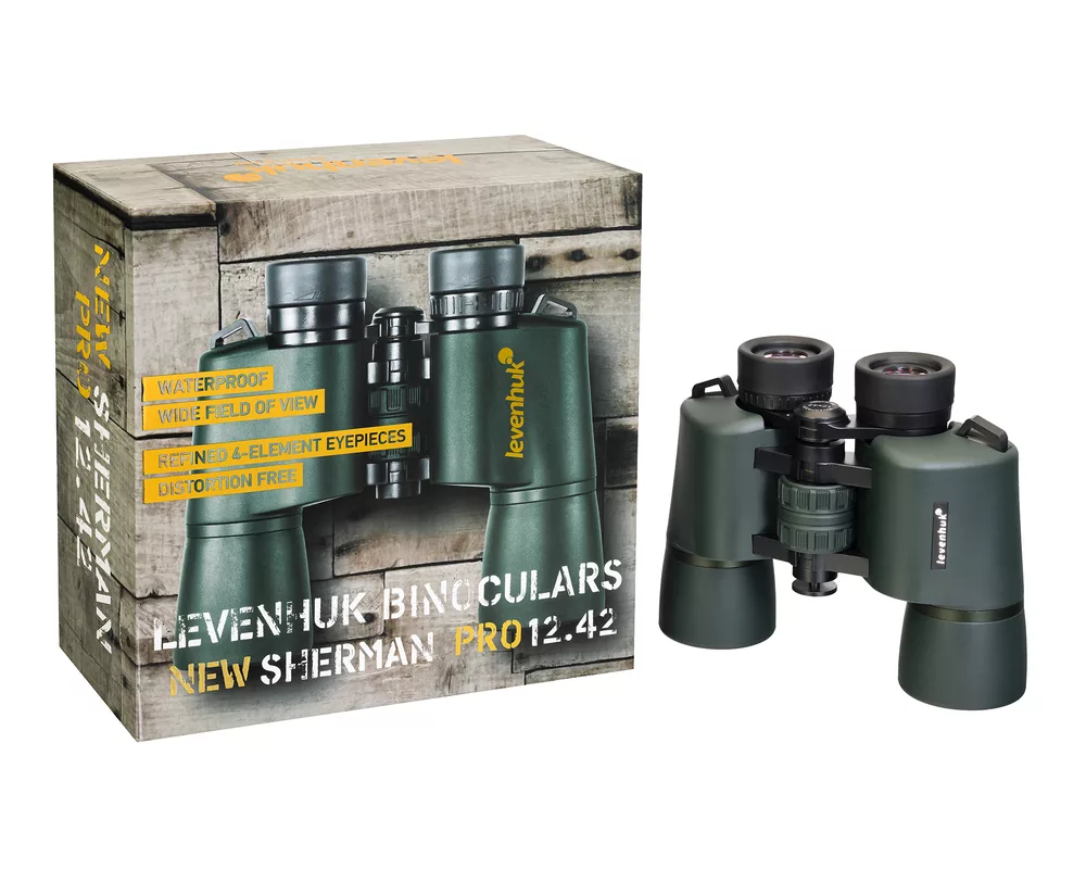 Бинокъл Levenhuk New Sherman PRO 12x42 5