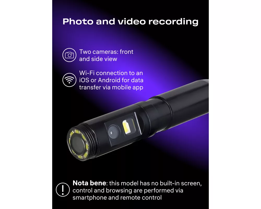 Ендоскоп Индустриален ендоскоп Ermenrich Seek VE15 4