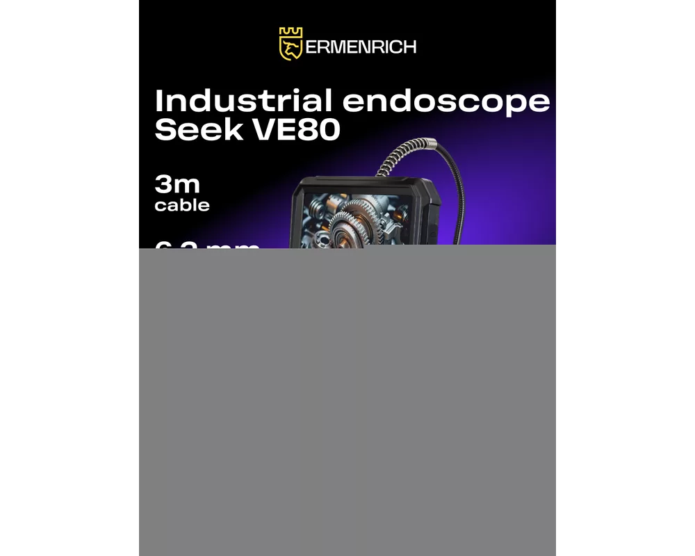 Ендоскоп Индустриален ендоскоп Ermenrich Seek VE80 6