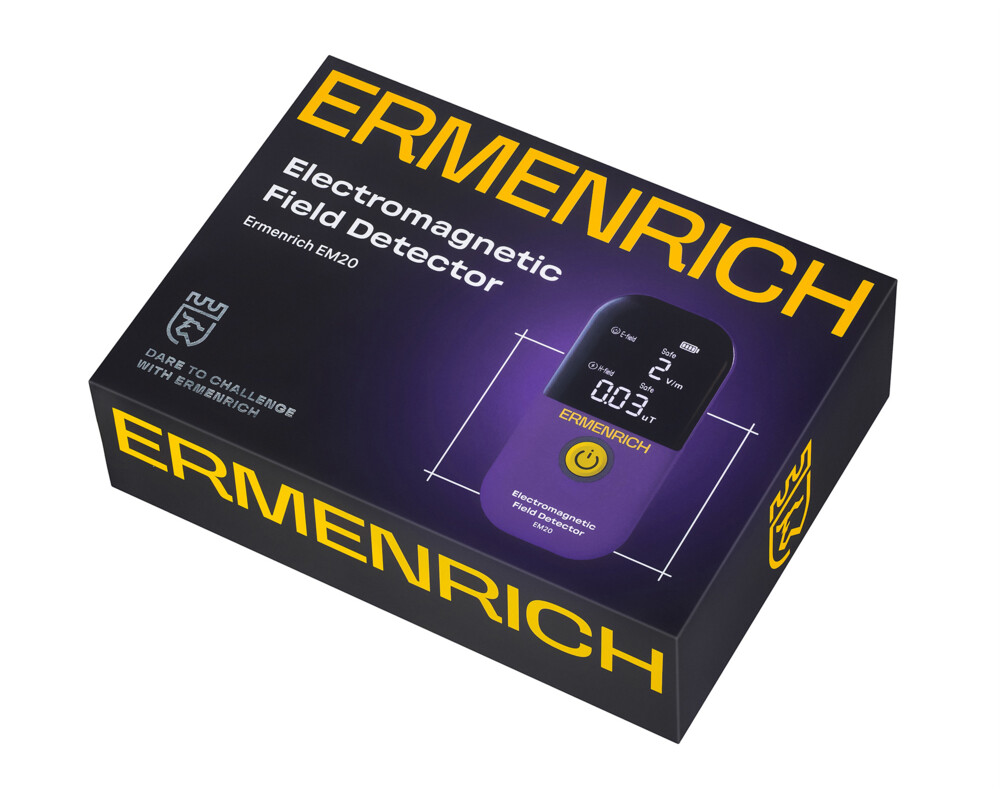 Мултицет Детектор на електромагнитно поле Ermenrich EM20 9