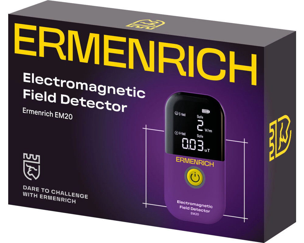 Мултицет Детектор на електромагнитно поле Ermenrich EM20 2