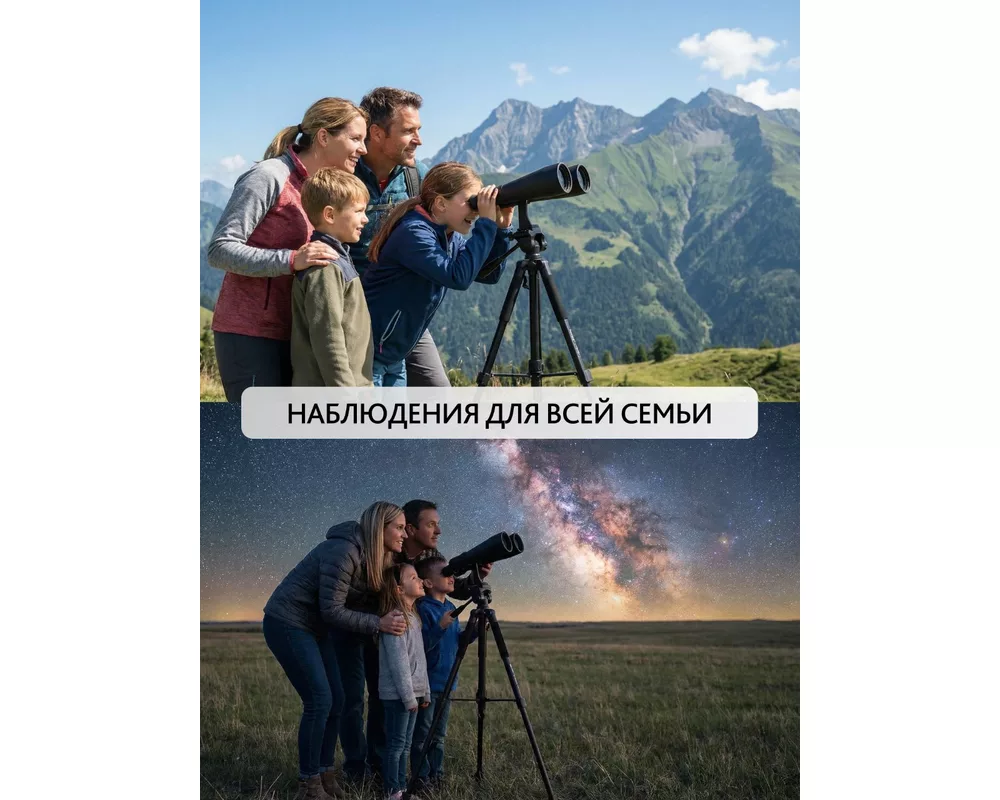 Бинокъл Комплект Levenhuk Bruno PLUS 25x70 и триножник 4