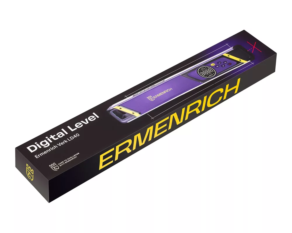 Нивелир Цифров нивелир Ermenrich Verk LD40 с лазер 10