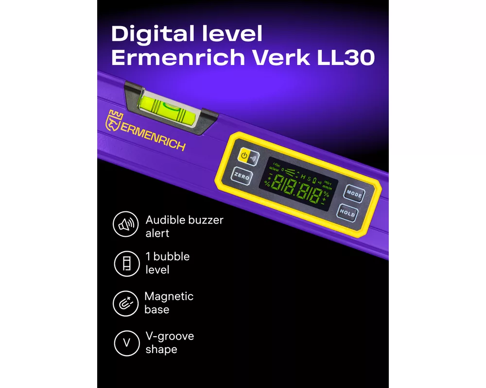 Нивелир Цифров нивелир Ermenrich Verk LL30 7