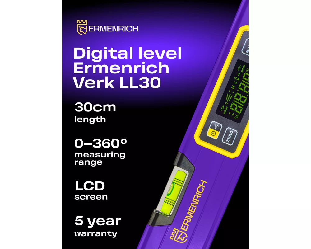 Нивелир Цифров нивелир Ermenrich Verk LL30 6