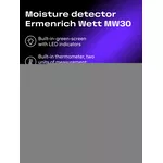 Влагомер Детектор за влага Ermenrich Wett MW30 8