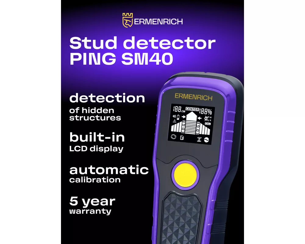 Детектор за издатини Детектор за издатини Ermenrich Ping SM40 2