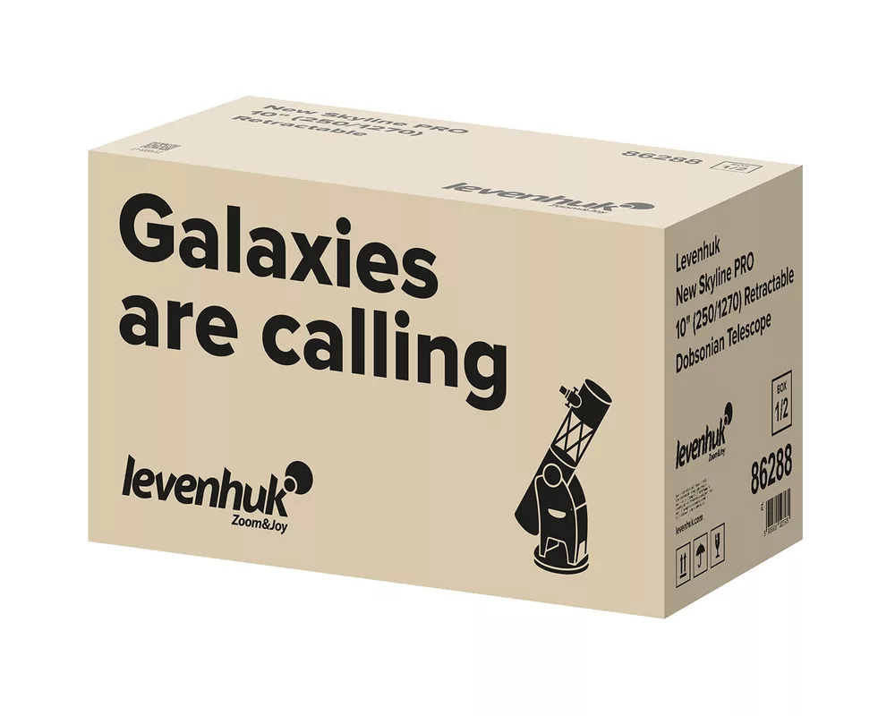 Телескоп Сгъваем Добсънов Levenhuk New Skyline PRO 10" (250/1270) 16