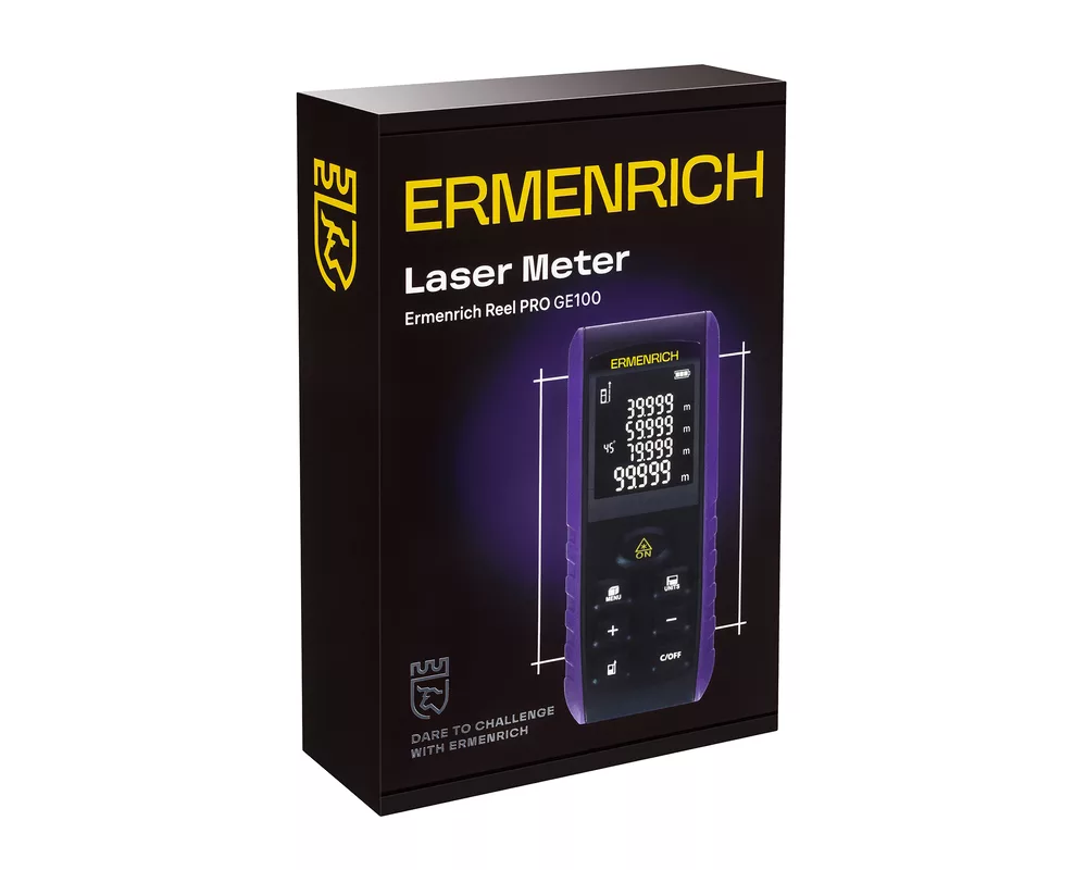 Ролетка Лазерен измерител Ermenrich Reel PRO GE100 7