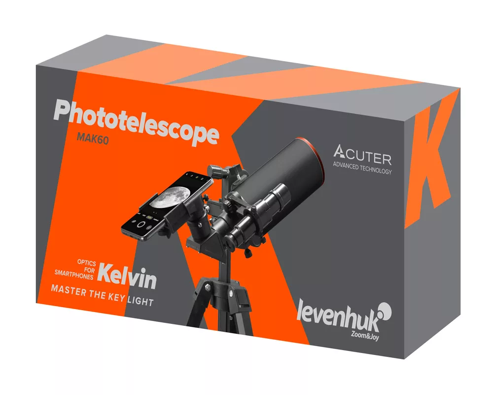 Телескоп Фото Levenhuk Kelvin MAK60 mini AZ 11