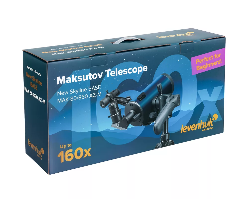 Телескоп Levenhuk New Skyline BASE МАК 80/850 AZ-M 16
