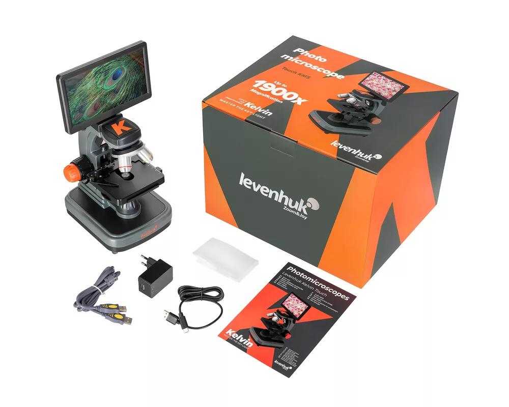 Микроскоп Фото Levenhuk Kelvin Touch KM5 2