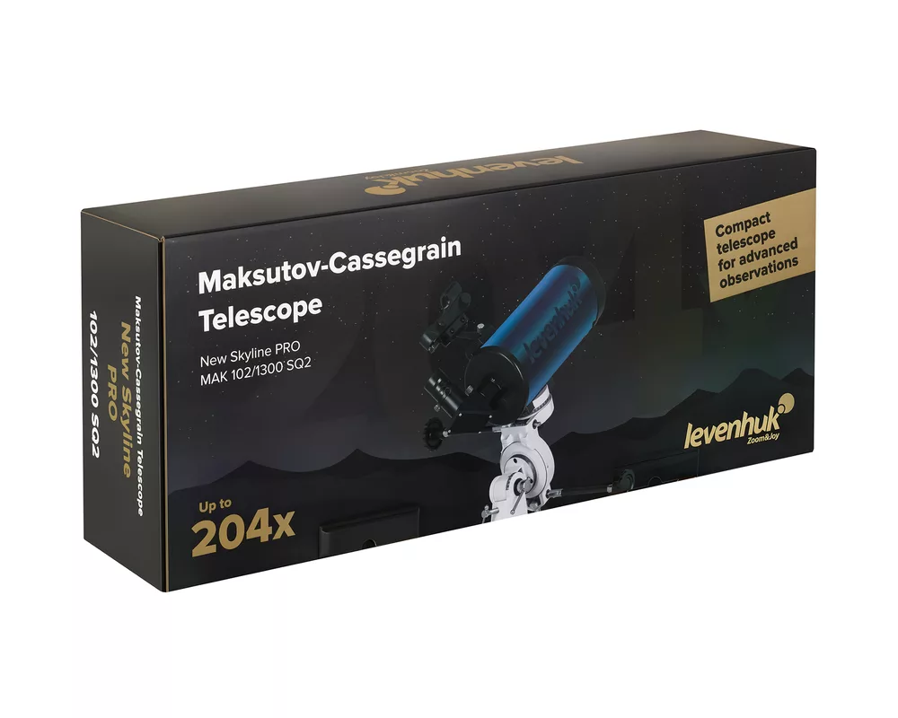 Телескоп Levenhuk New Skyline PRO MAK 102/1300 SQ2 13