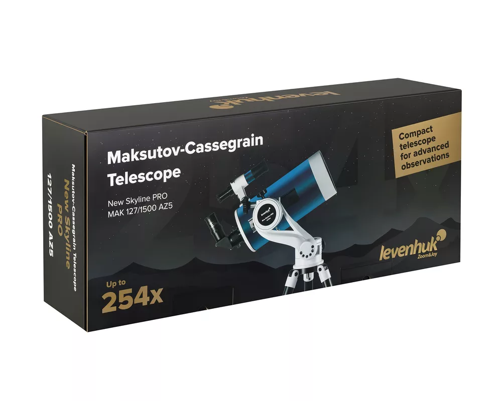 Телескоп Levenhuk New Skyline PRO MAK 127/1500 AZ5 14
