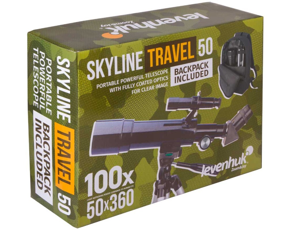 Телескоп Levenhuk Skyline Travel 50 16