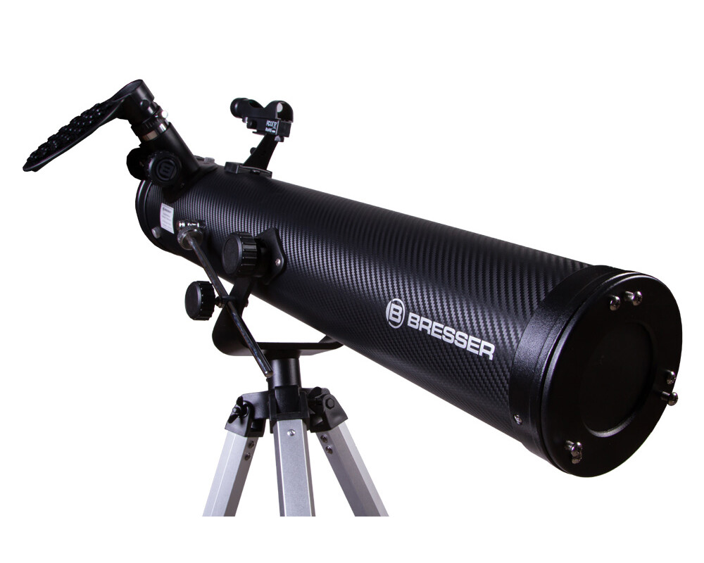 Телескоп Bresser Venus 76/700 с адаптер за смартфон 31