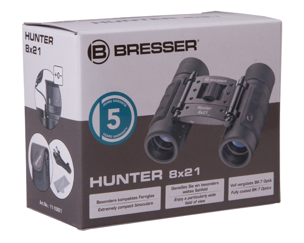 Бинокъл Bresser Hunter 8x21 8
