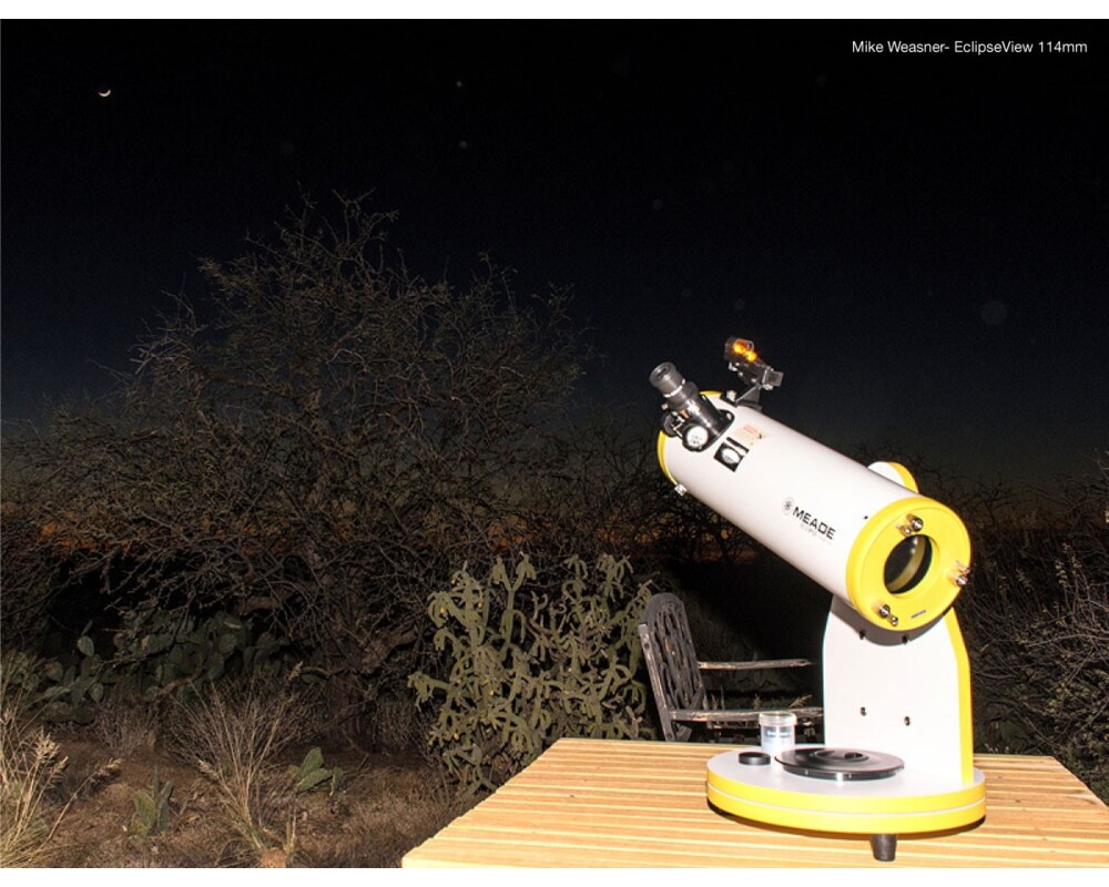 Телескоп Рефлекторен Meade EclipseView 114 mm 21