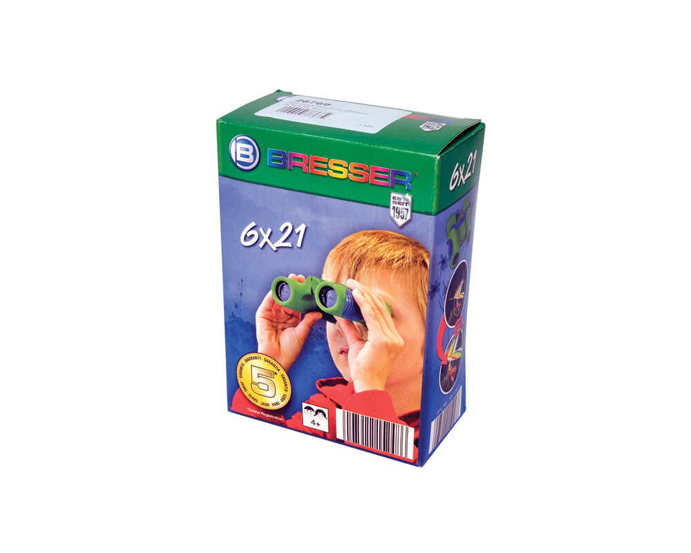 Бинокъл за деца Bresser Junior 6x21, зелен 10